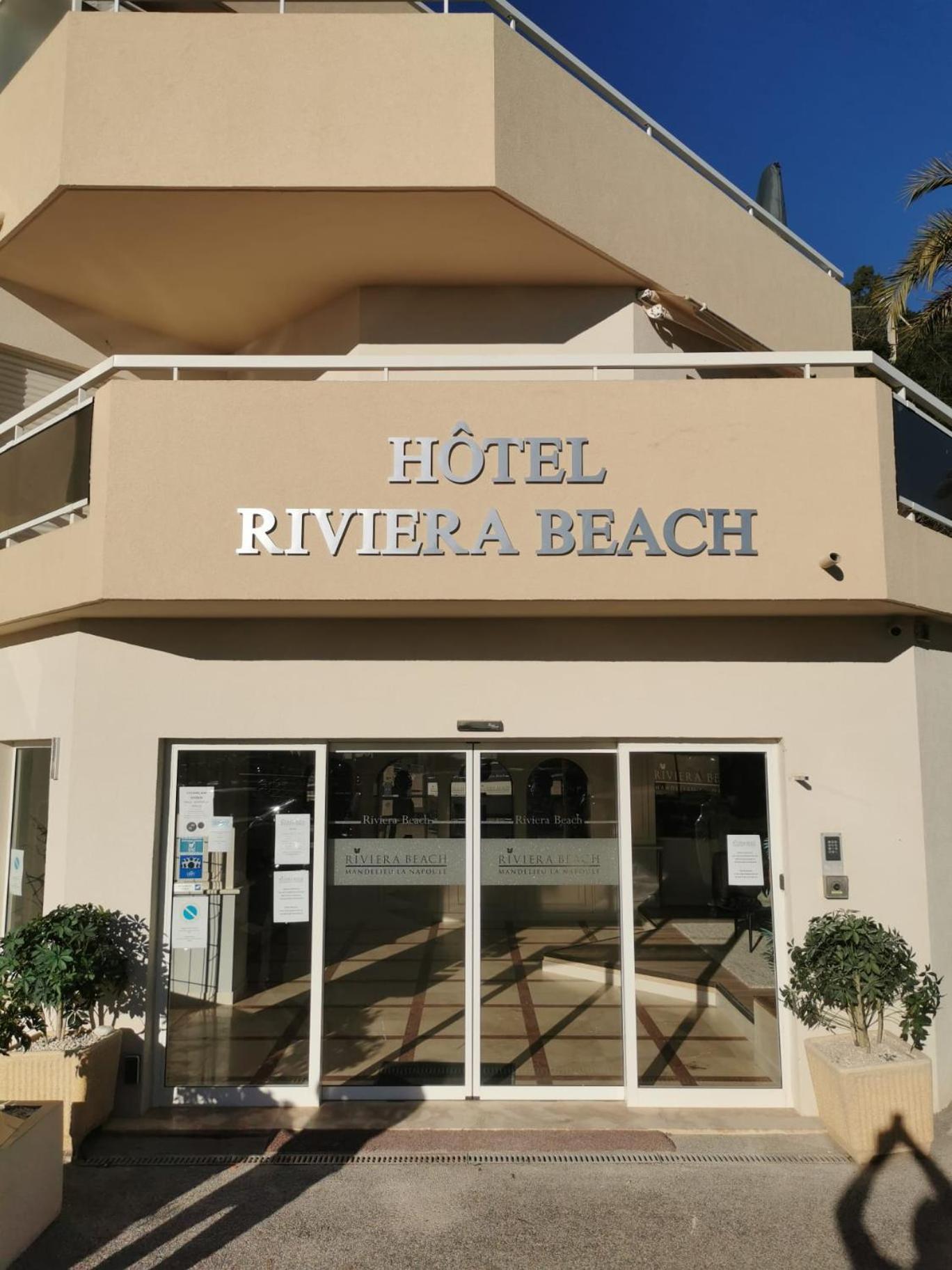 Riviera Beach Hotel Mandelieu-La Napoule Exterior photo